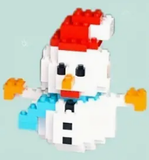 Christmas Characters Building Blocks