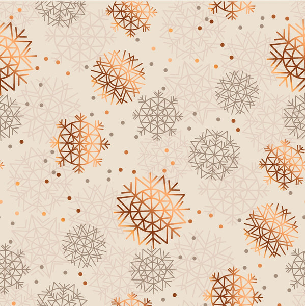 Christmas Cracker Kit- Bronze Snowflakes
