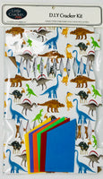 Do it yourself (DIY) Cracker kit dinosaurs