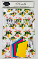 Do it yourself (DIY) Cracker kit pineapples & flamingos