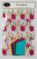 Do it yourself (DIY) Cracker kit hibiscus flowers