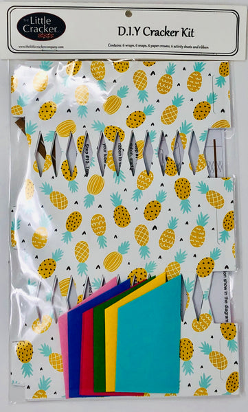 Do it yourself (DIY) Cracker kit Pineapples