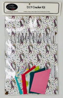 Unicorn party favour. DIY Cracker kit